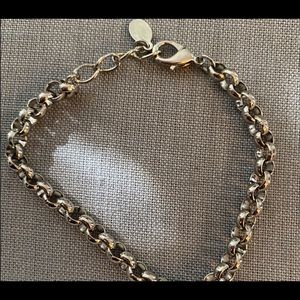 BN Southhill Designs Silver Tone Rolo Bracelet